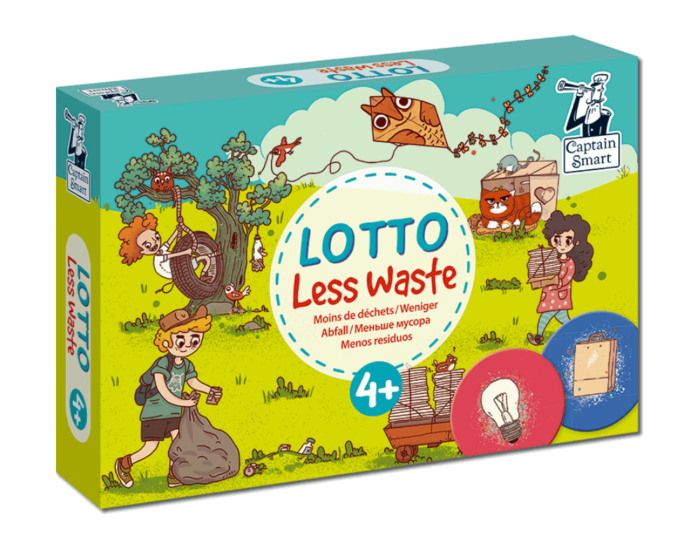 Lotto Less waste. Captain Smart