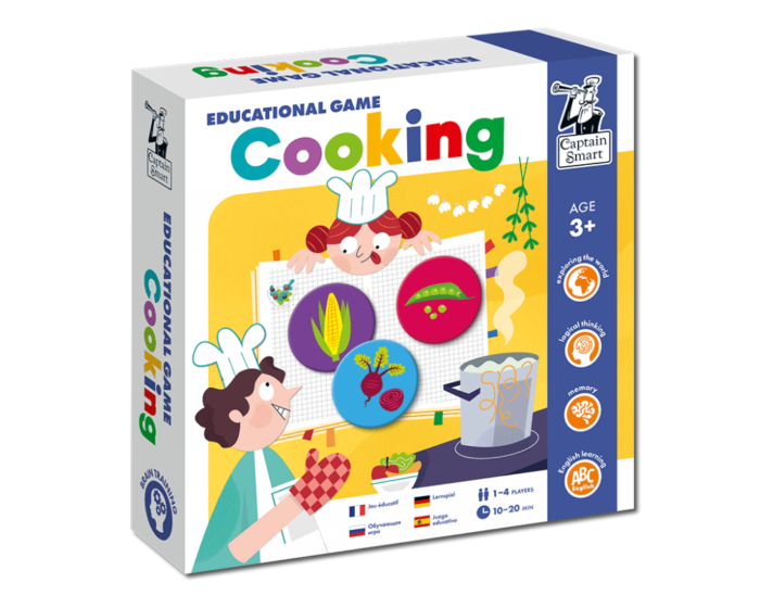 Cooking. Educational Game. Captain Smart