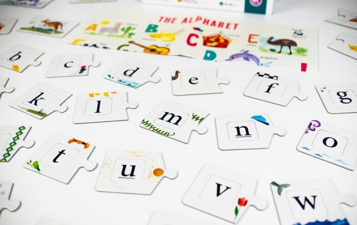 English Alphabet. Educational game. Captain Smart - game for kids