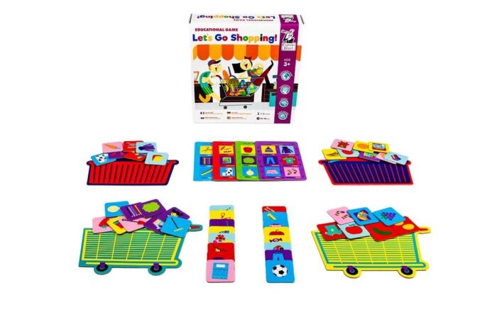 Let’s Go Shopping! Educational game. Captain Smart - game for children