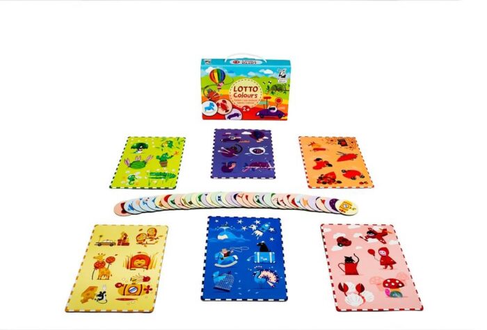 Lotto Colours. Captain Smart - game for children