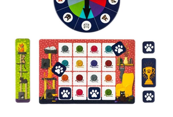 Cats. Smart Bingo. Captain Smart - game for kids