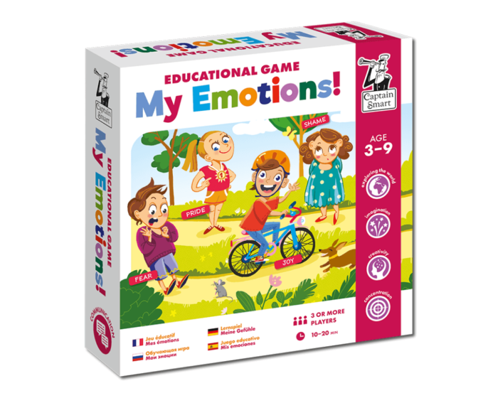 Educational Game My Emotions. Captain Smart