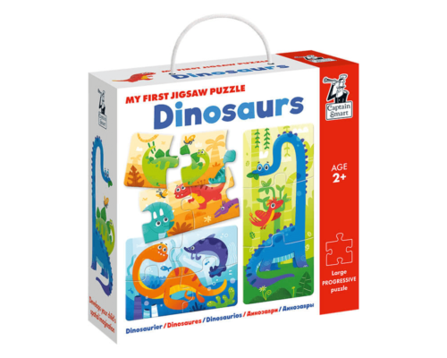 Dinosaurs. My First Jigsaw Puzzle. Captain Smart for kids 2+ years old