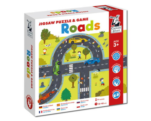 Roads. Jigsaw Puzzle & Game